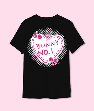 
            
                Load image into Gallery viewer, T-shirt, black «Bunny №1»
            
        