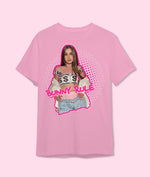 T-shirt, pink «Bunny rule»