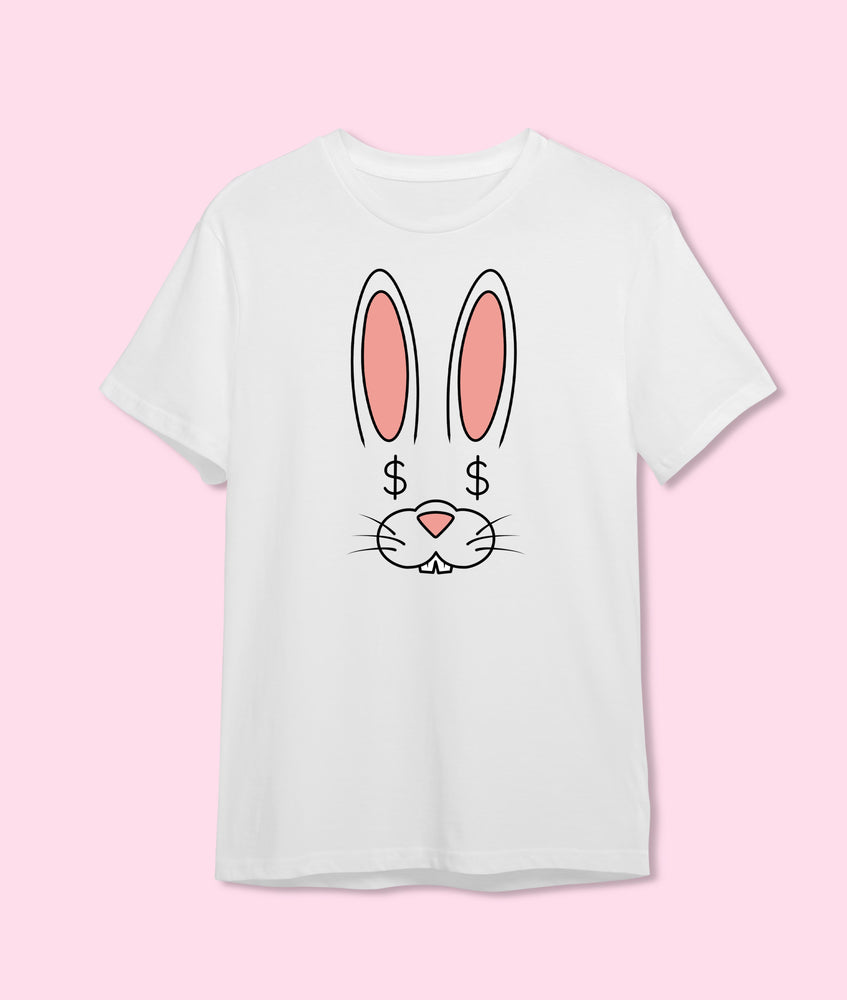 T-shirt, white «Bunny»