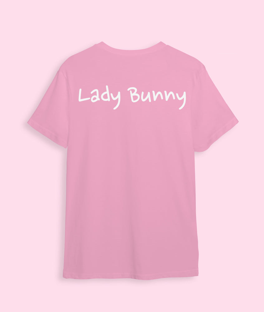 T-shirt pink "Bunny the best"